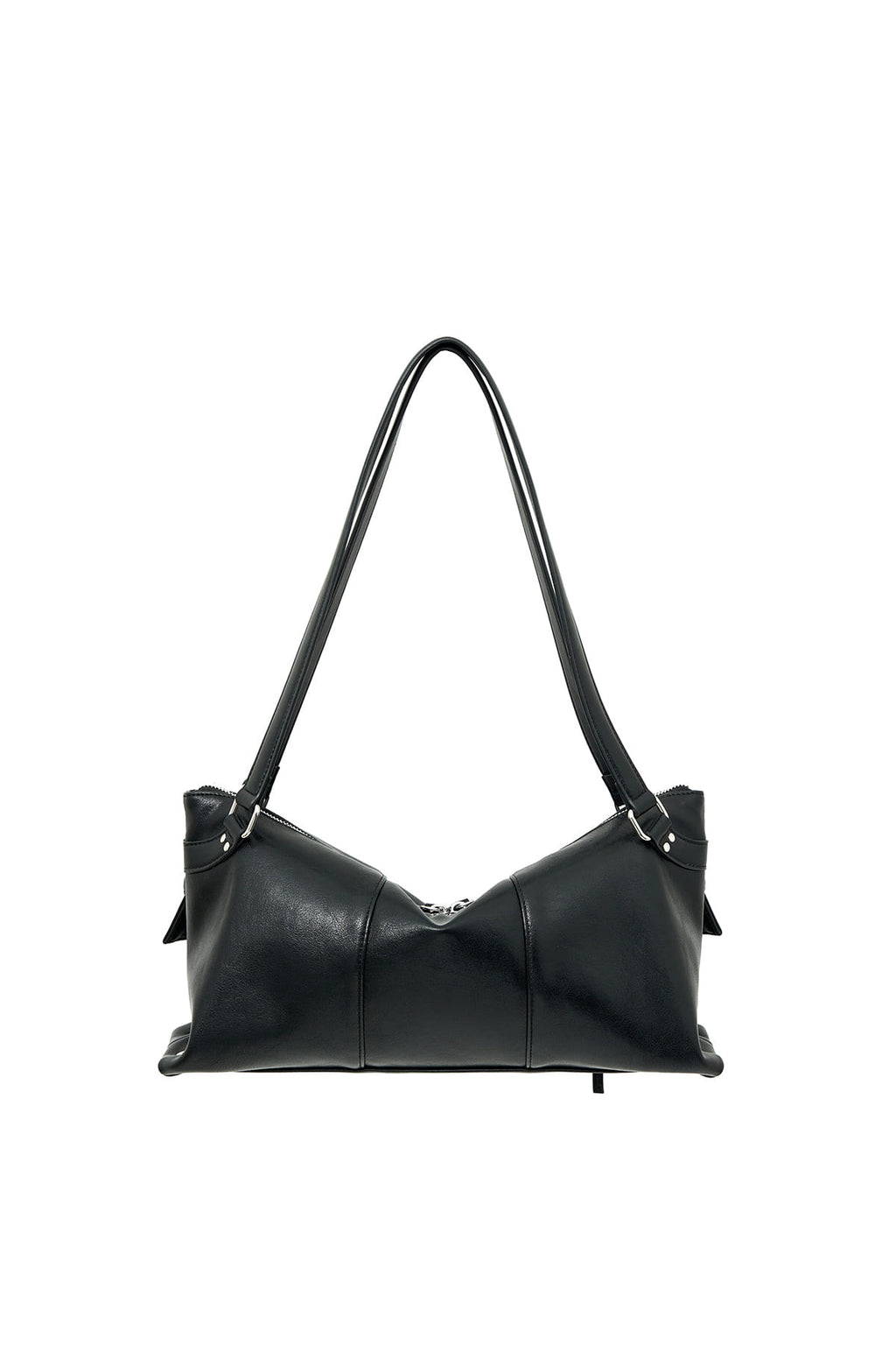 Matin Kim - [Pre-Order – Ships June 18] Wide Nemo Shoulder Bag (Black) product image 3 | TRAB K-Fashion Australia