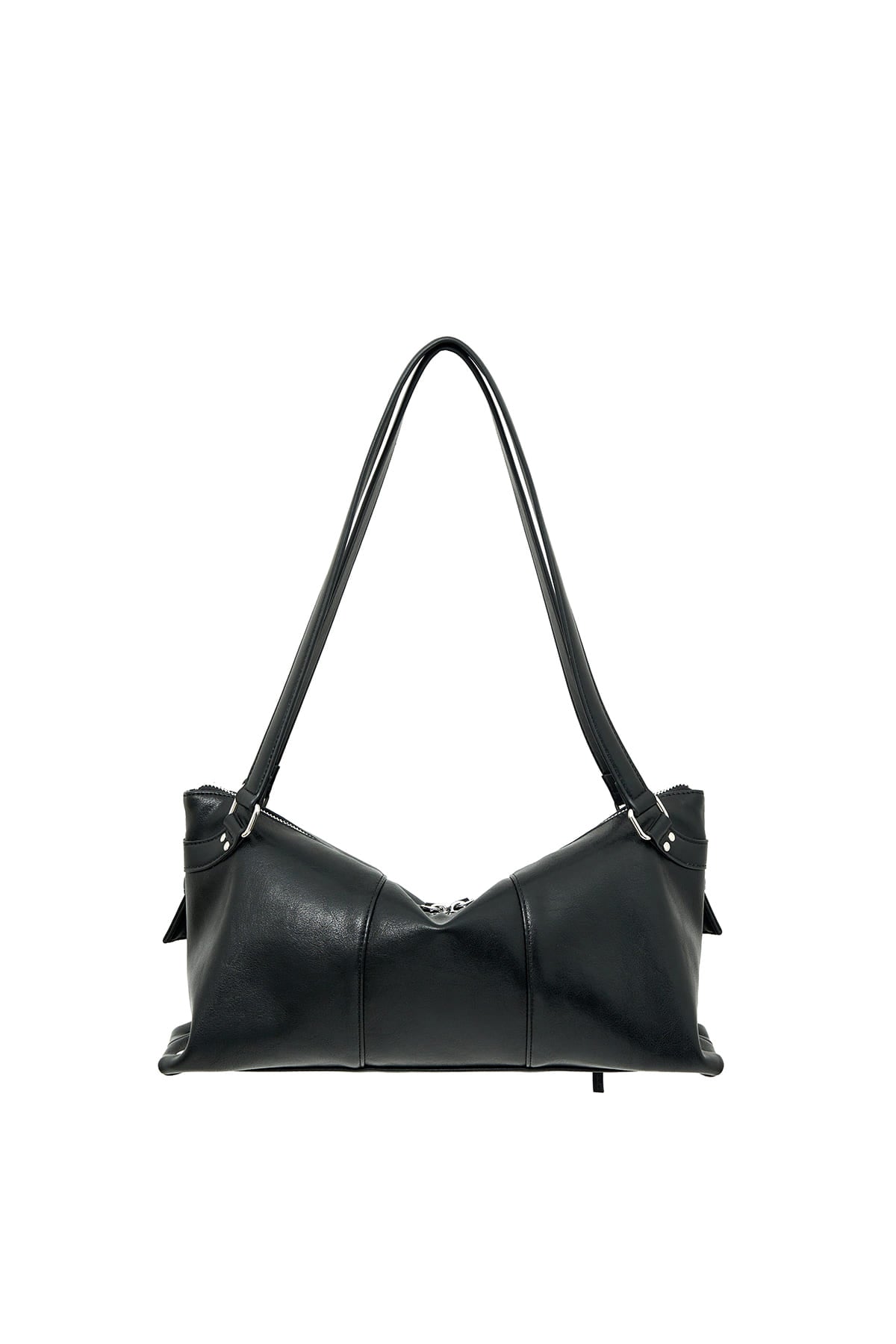 Matin Kim - [Pre-Order – Ships June 18] Wide Nemo Shoulder Bag (Black) product image 3 | TRAB K-Fashion Australia