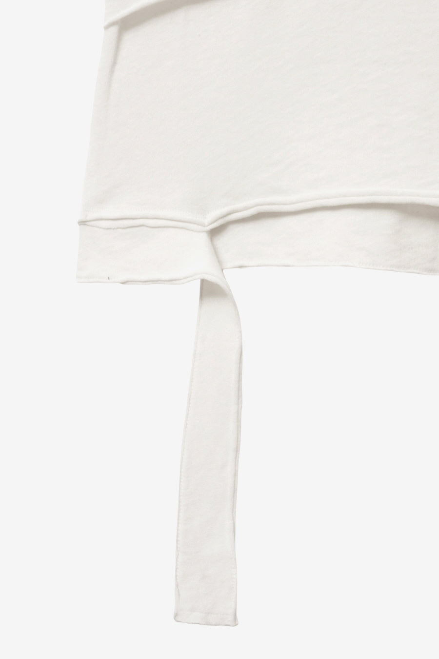 Insilence - Cotton Linen Natural Strap T-Shirt (White) product image 12 | TRAB K-Fashion Australia