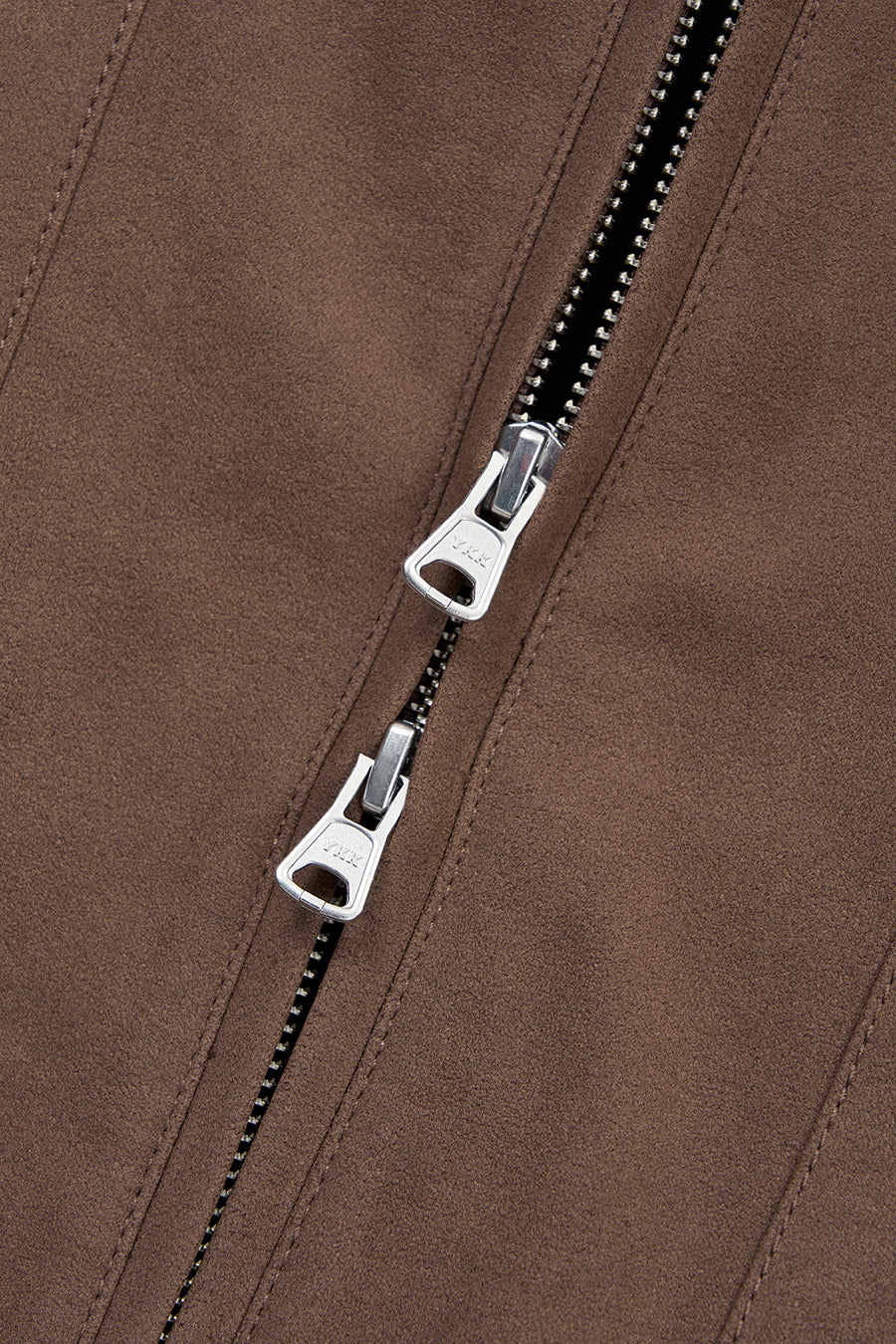 Insilence - Vintage Faux Suede Jacket (Brown) product image 11 | TRAB K-Fashion Australia