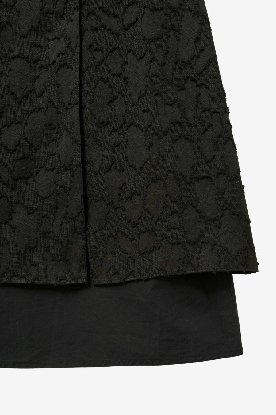 Insilence - Textured Jacquard Dress (Black) product image 12 | TRAB K-Fashion Australia