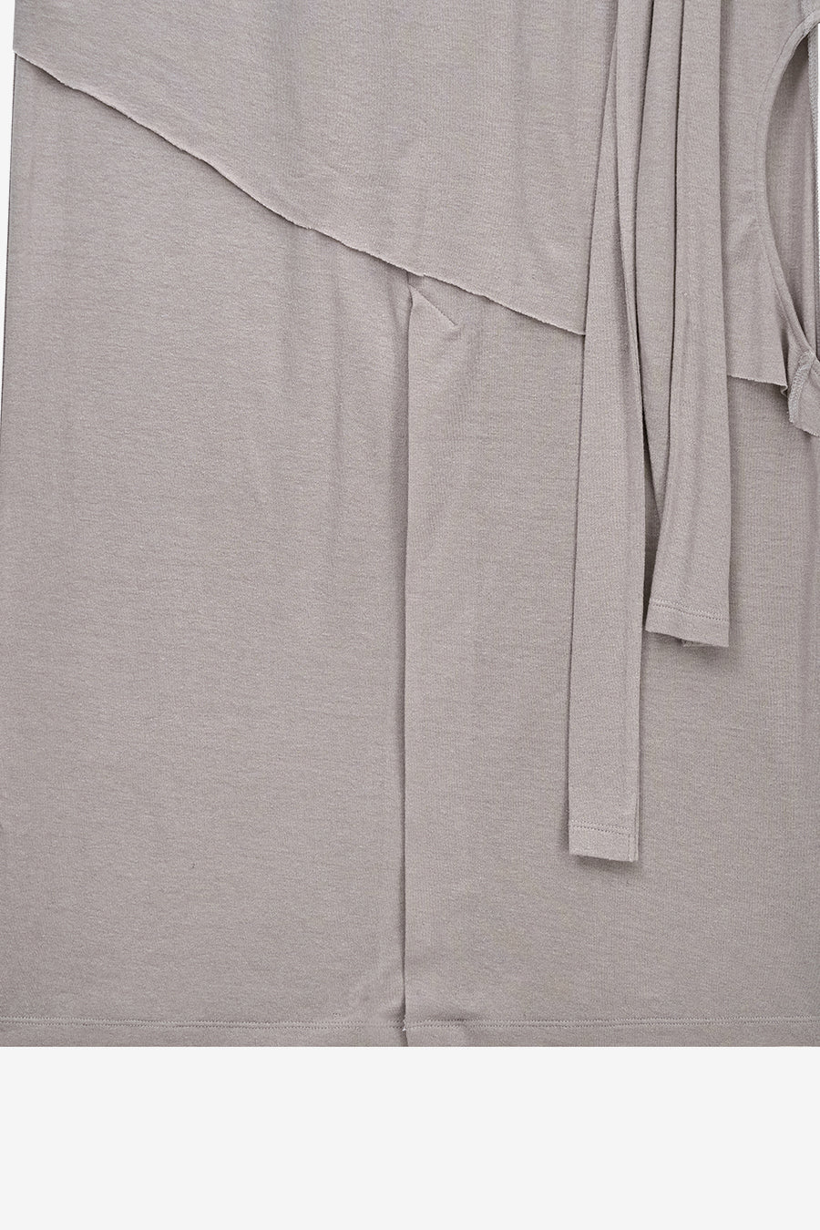 Insilence - 3-Layer Maxi Skirt (Ash Beige) product image 14 | TRAB K-Fashion Australia
