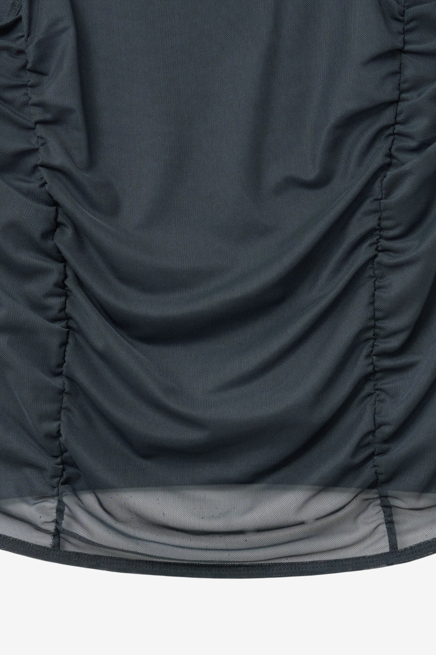 Insilence - Mesh Layered Short Sleeve (Charcoal) product image 12 | TRAB K-Fashion Australia