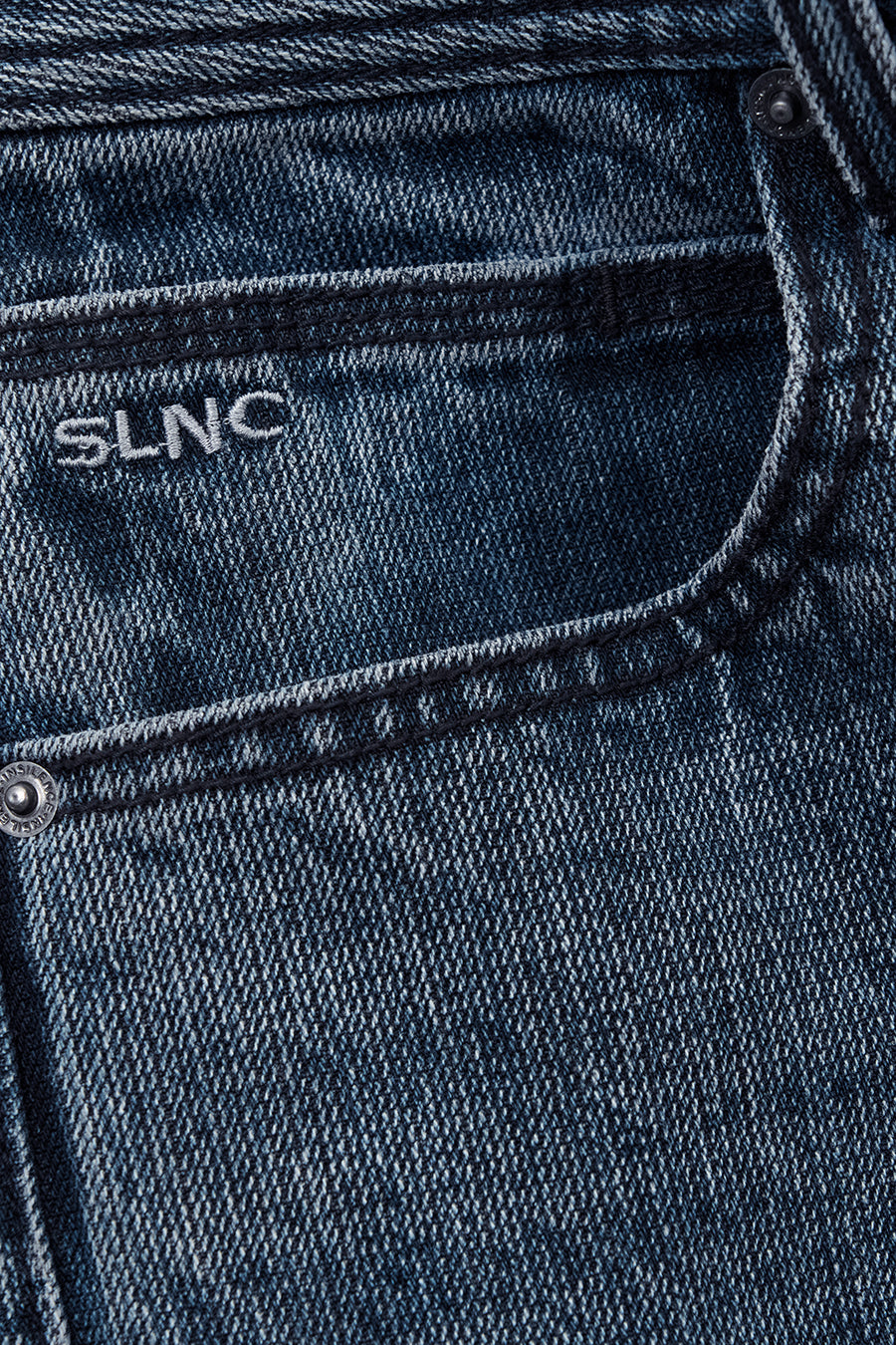 Insilence - Broken Twill Straight Jeans (Deep Blue) product image 14 | TRAB K-Fashion Australia