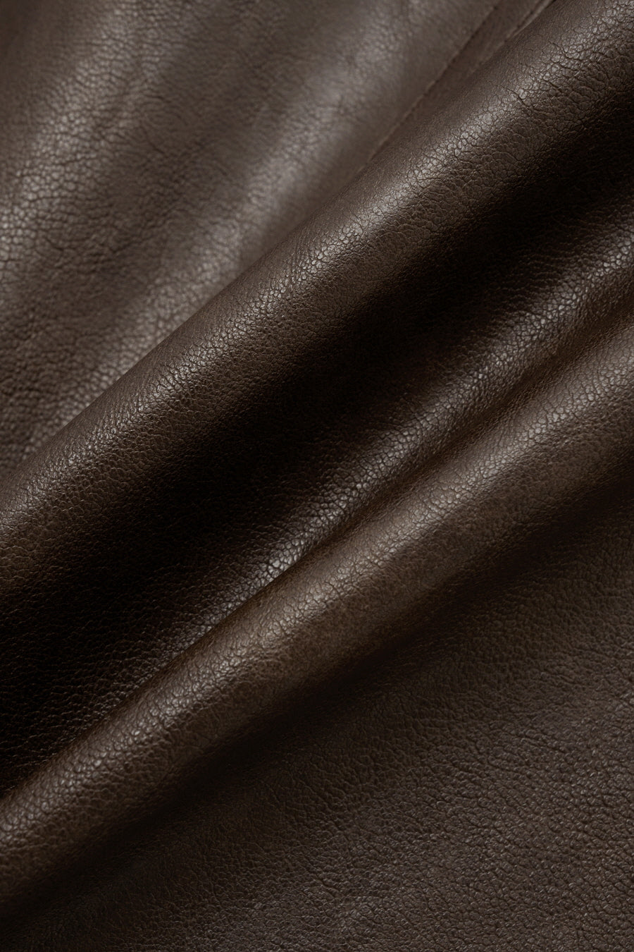 Insilence - Faux Leather Car Coat (Brown) product image 12 | TRAB K-Fashion Australia