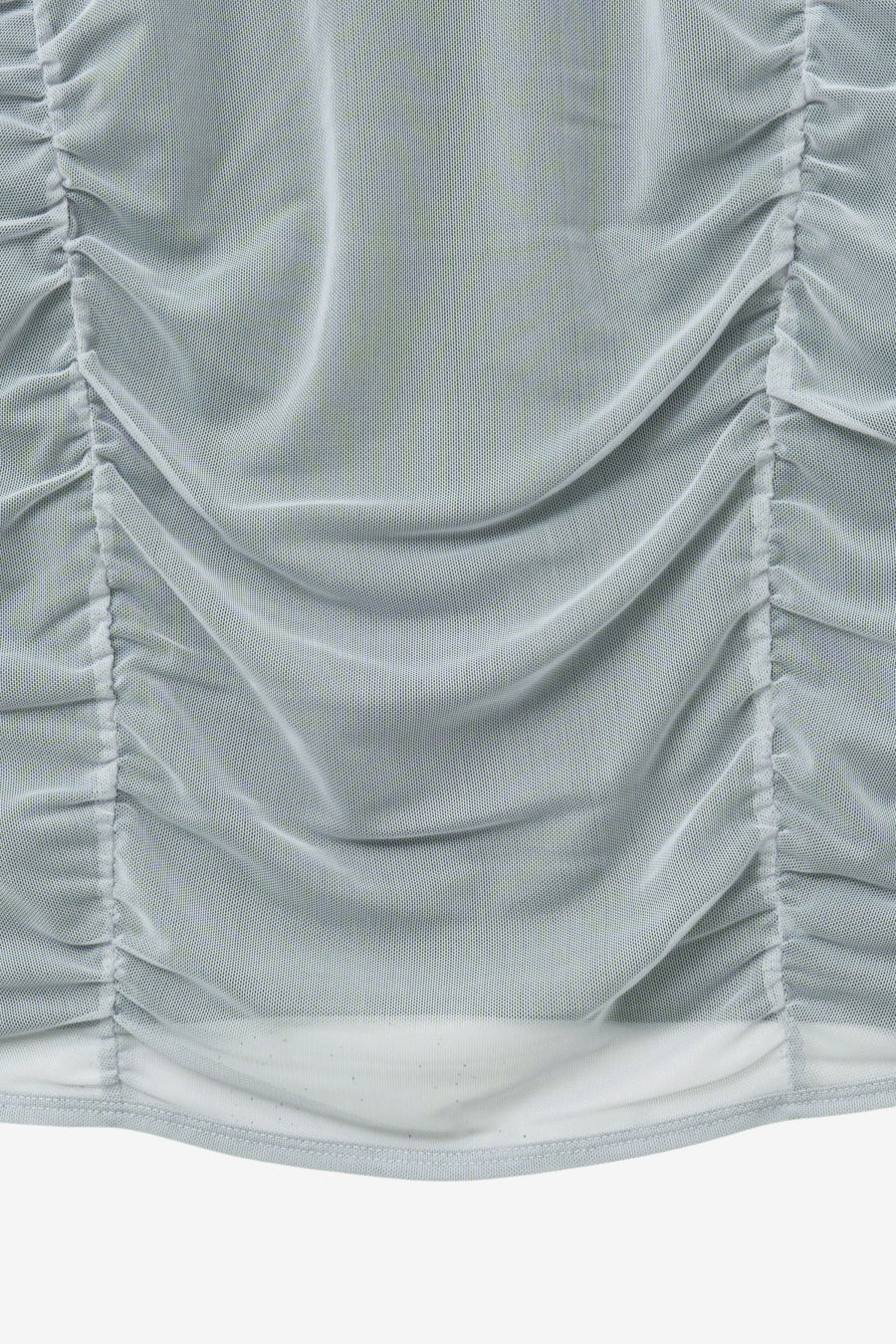 Insilence - Mesh Layered Short Sleeve (Ash Blue) product image 12 | TRAB K-Fashion Australia