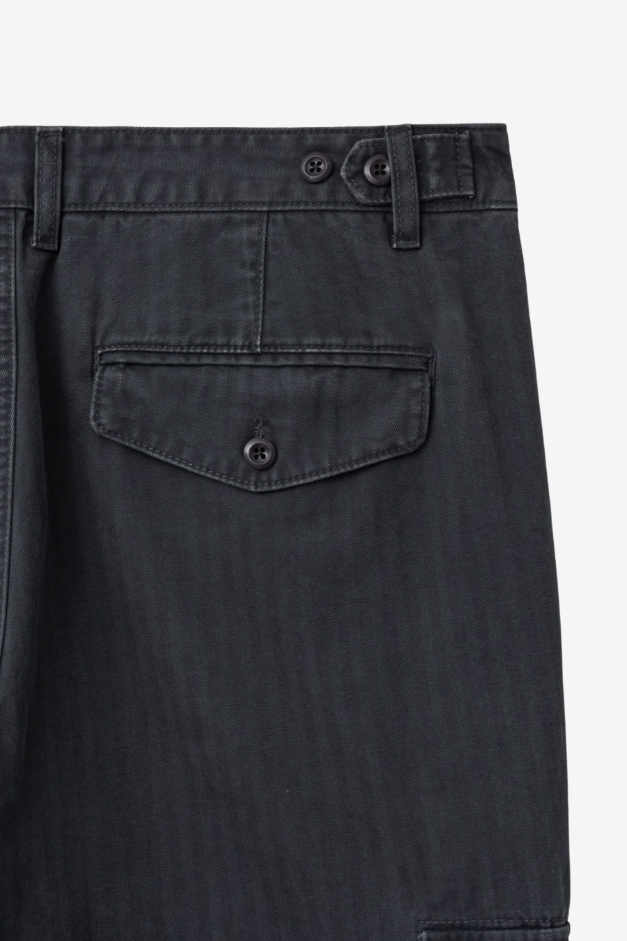 Insilence - HBT Cargo Pants (Washed Charcoal) product image 10 | TRAB K-Fashion Australia
