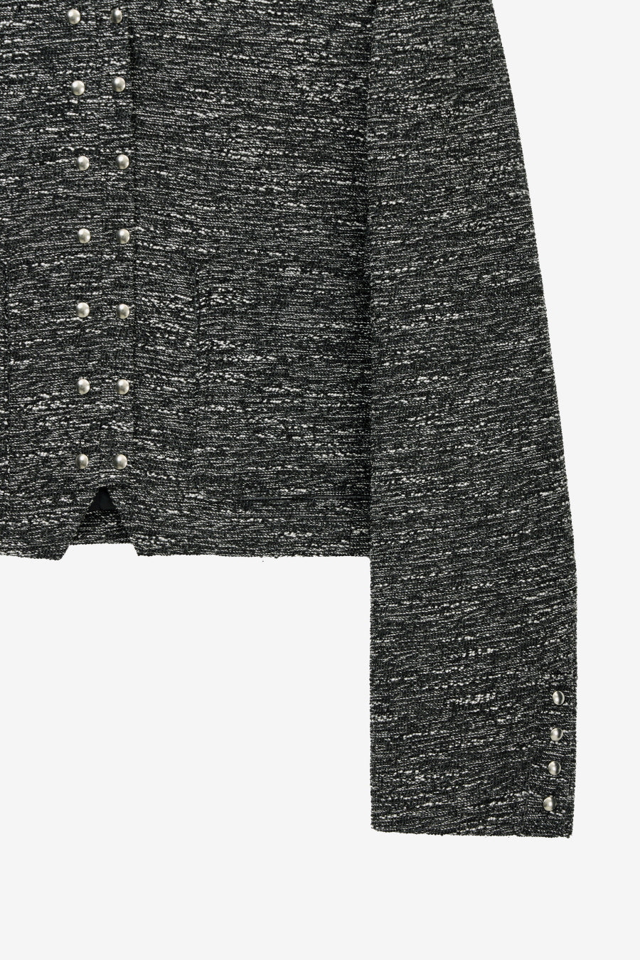 Insilence - Snap Detail Tweed Jacket (Multi) product image 12 | TRAB K-Fashion Australia