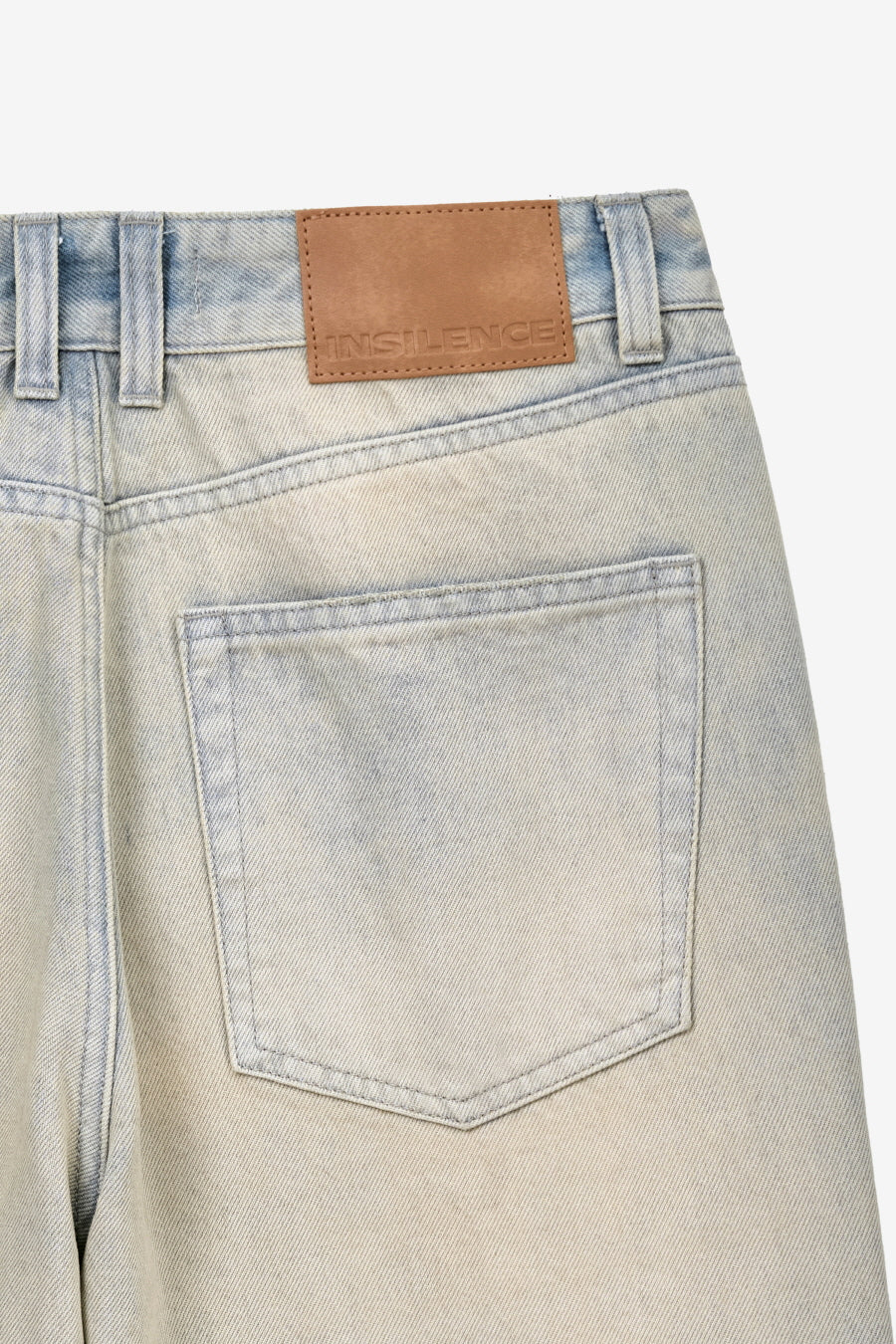Insilence - Straight Fit Denim (Ash Blue) product image 12 | TRAB K-Fashion Australia
