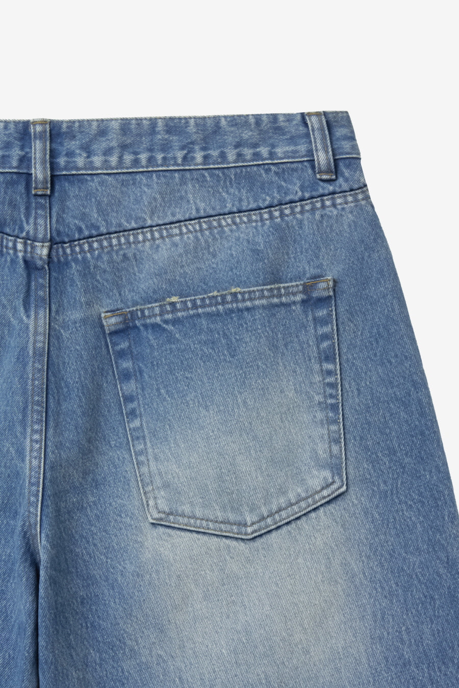 Insilence - Distressed Denim Shorts (Blue) product image 10 | TRAB K-Fashion Australia