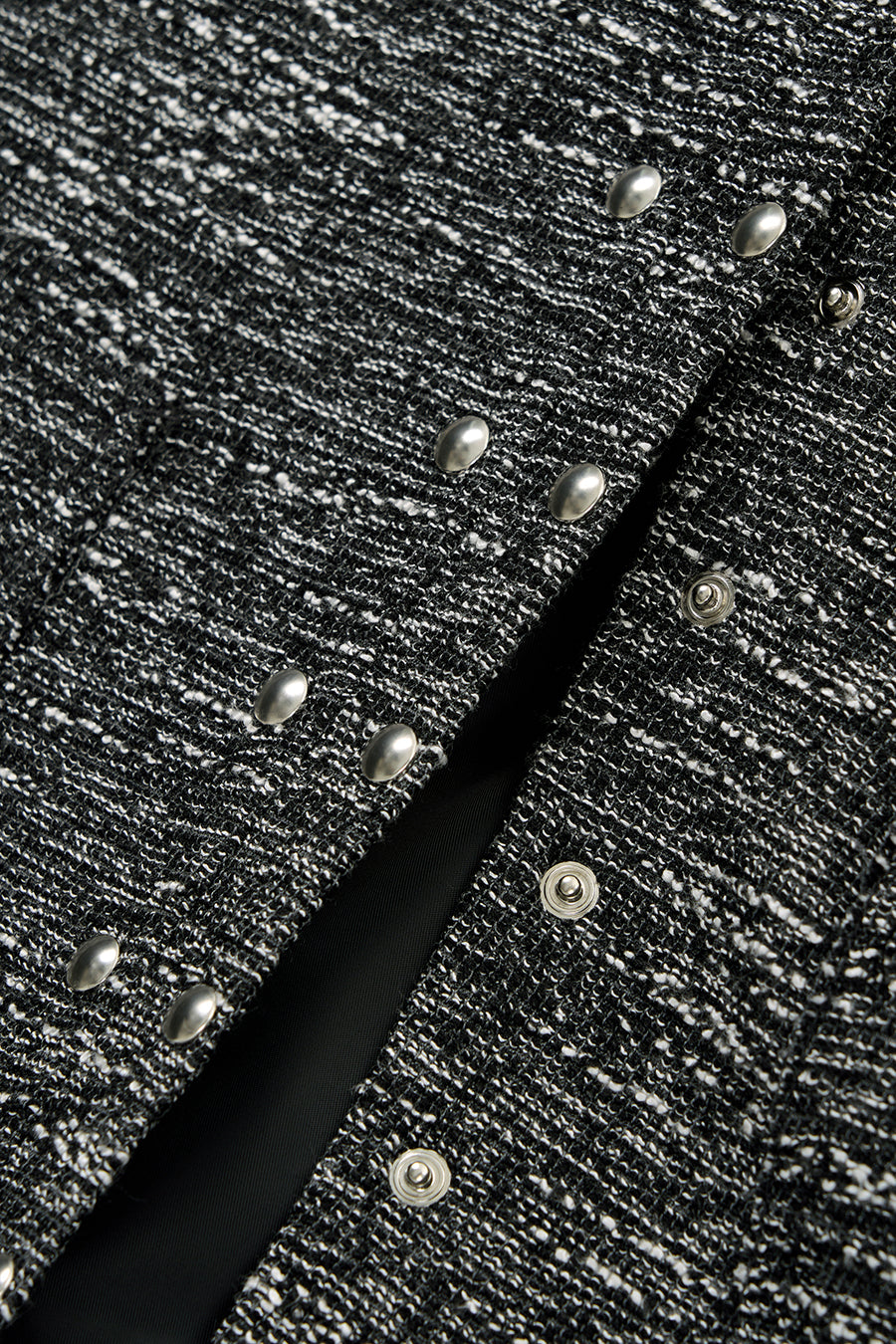 Insilence - Snap Detail Tweed Jacket (Multi) product image 12 | TRAB K-Fashion Australia