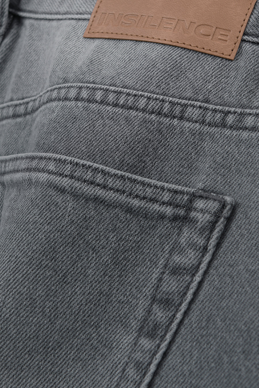 Insilence - Classic Washed Denim (Light Grey) product image 12 | TRAB K-Fashion Australia