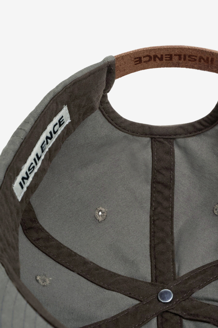 Insilence - Location Patch 6-Panel Cap (Taupe Beige) product image 12 | TRAB K-Fashion Australia
