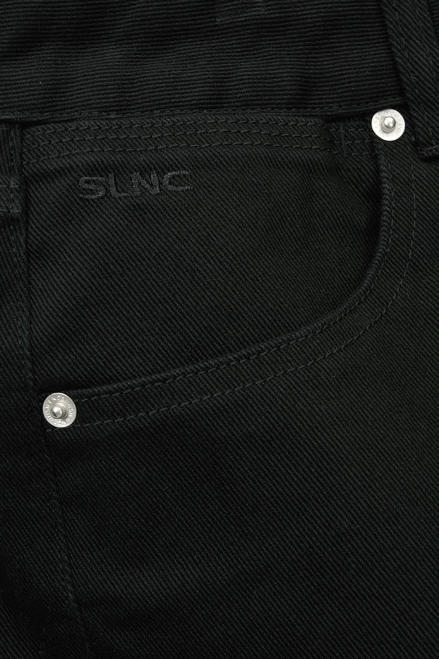 Insilence - Straight Fit Denim (Black) product image 12 | TRAB K-Fashion Australia