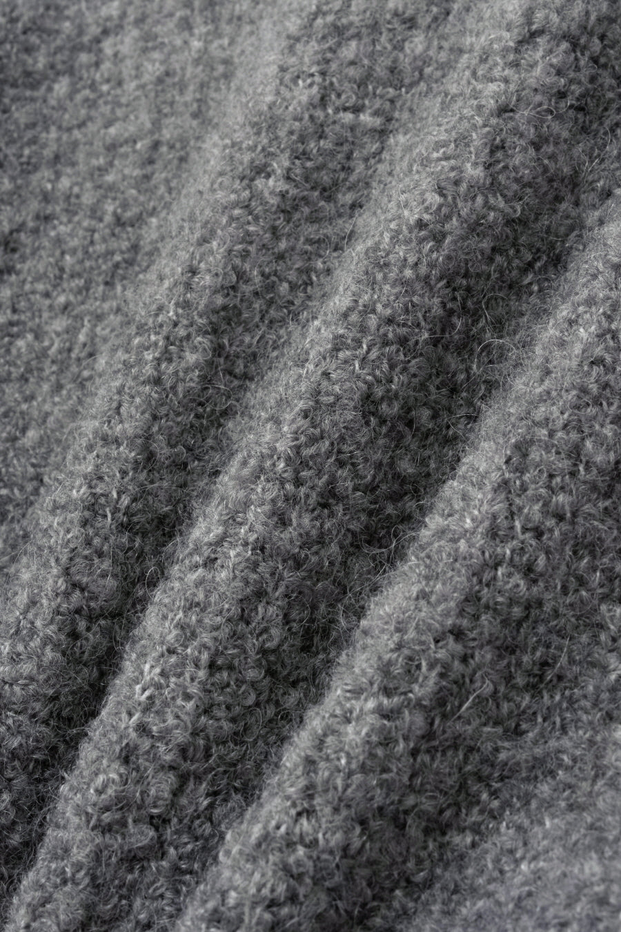 Insilence - Detachable Muffler Cardigan (Charcoal) product image 12 | TRAB K-Fashion Australia