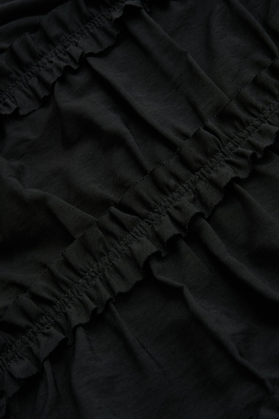 Insilence - Vintage Frill Maxi Dress (Black) product image 12 | TRAB K-Fashion Australia