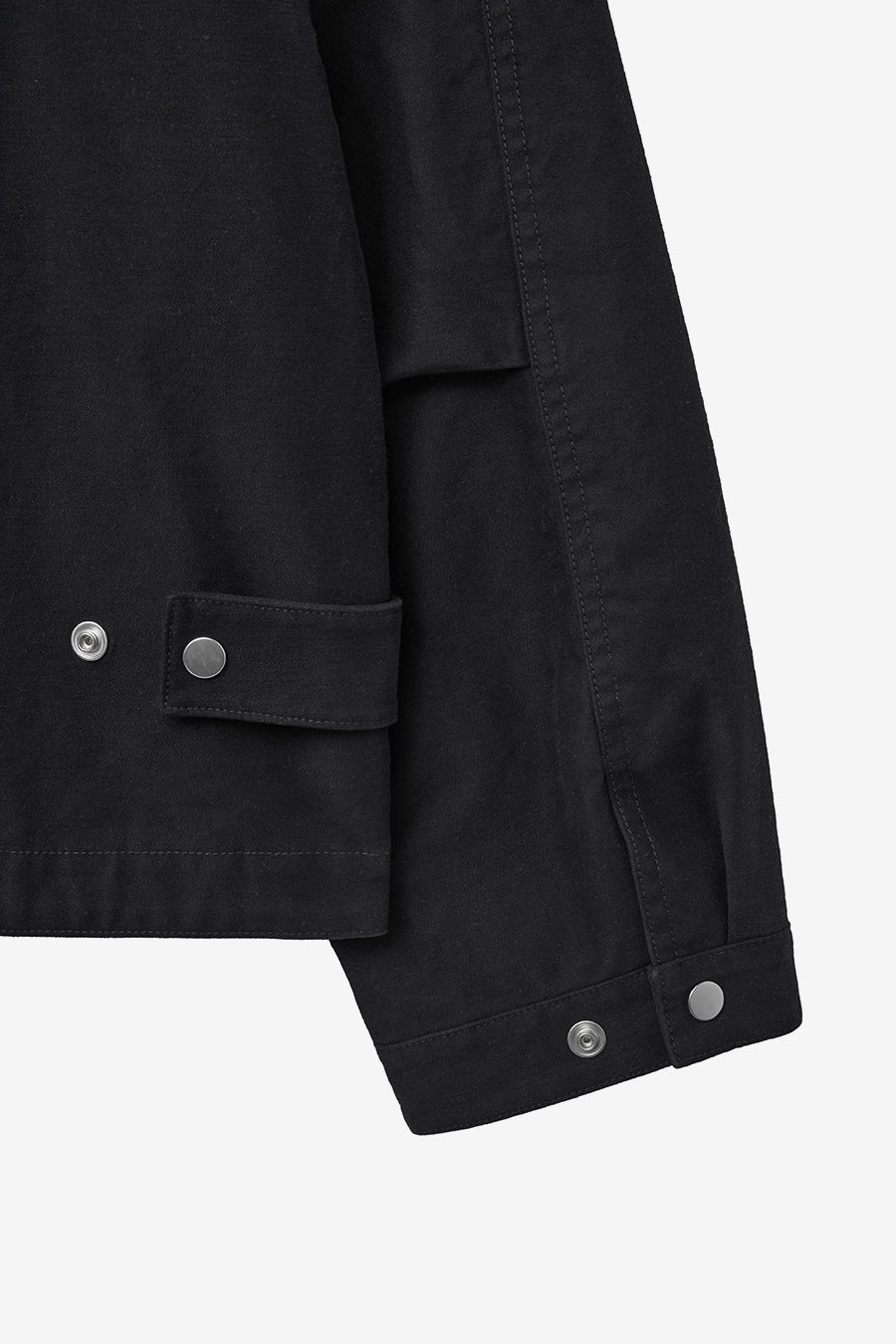 Insilence - Back Satin MK3 Flight Jacket (Black) product image 12 | TRAB K-Fashion Australia