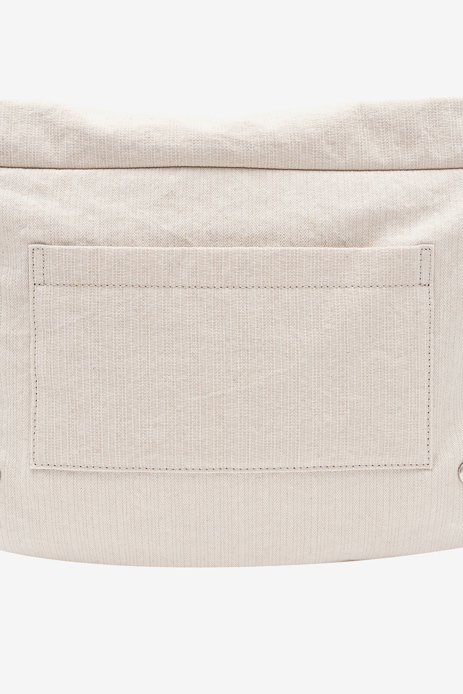 Insilence - Cotton Cut off Sling Bag (Beige) product image 16 | TRAB K-Fashion Australia