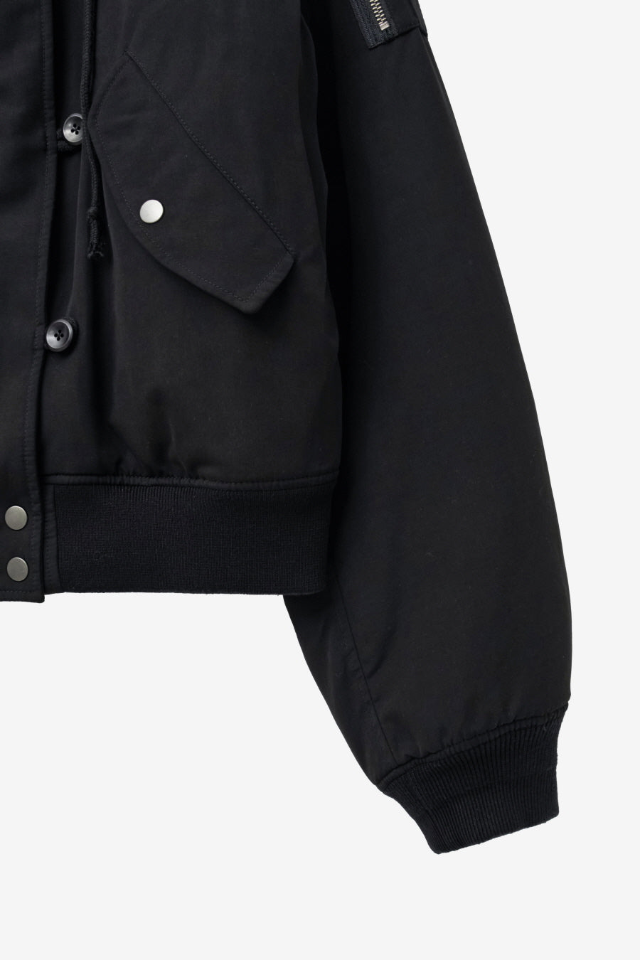 Insilence - W N-2B Pilot Parka (Black) product image 12 | TRAB K-Fashion Australia