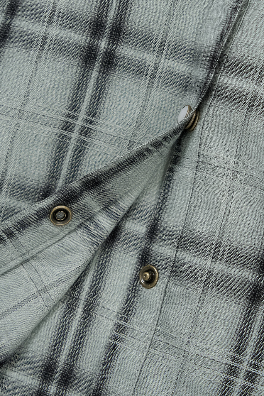 Insilence - Western Check Shirt (Blue) product image 12 | TRAB K-Fashion Australia