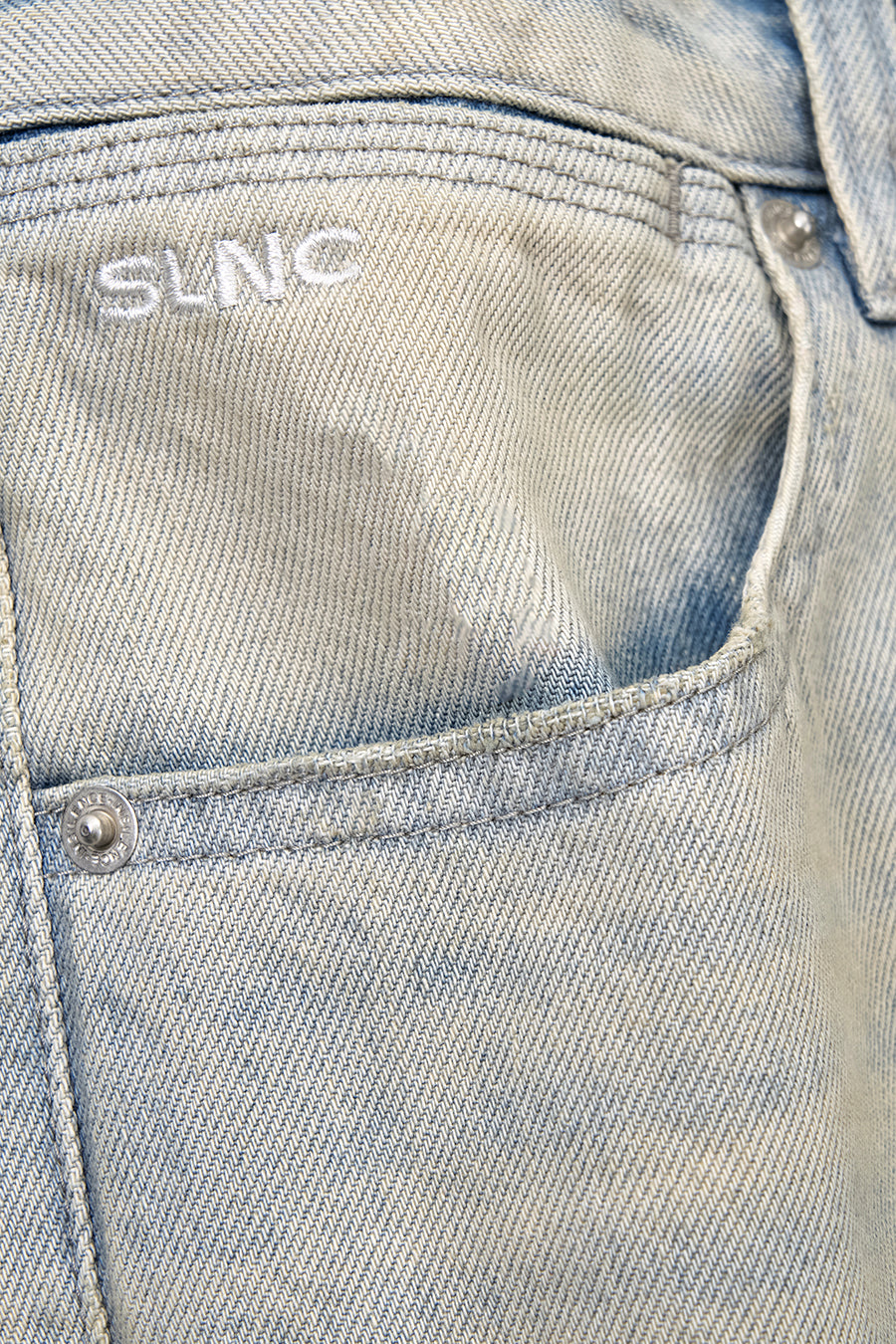 Insilence - Straight Fit Denim (Ash Blue) product image 14 | TRAB K-Fashion Australia