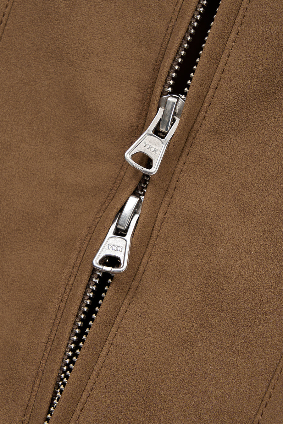 Insilence - Vintage Faux Suede Jacket (Camel) product image 10 | TRAB K-Fashion Australia