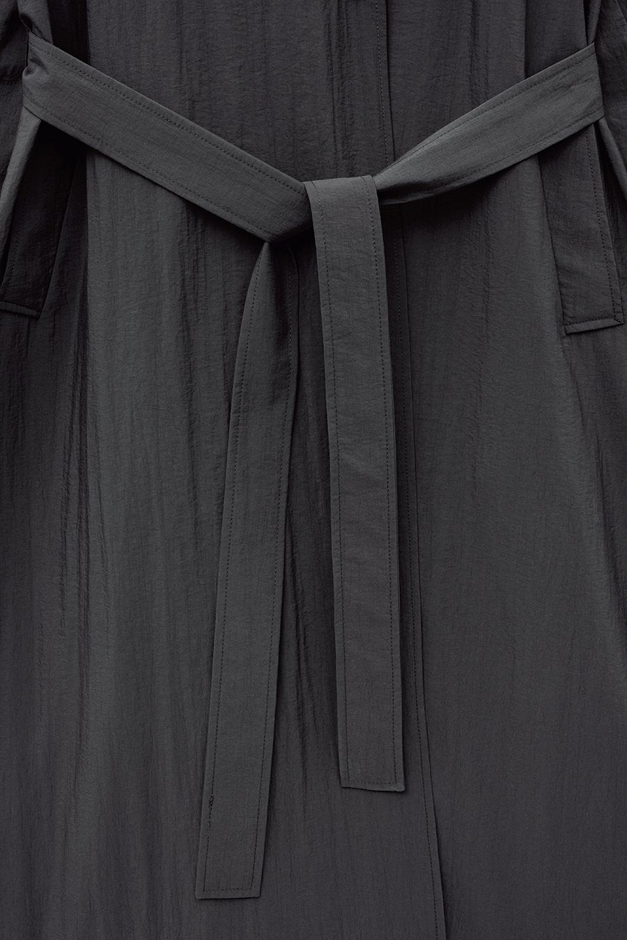 Insilence - Sheer Nylon Trench (Dark Grey) product image 12 | TRAB K-Fashion Australia