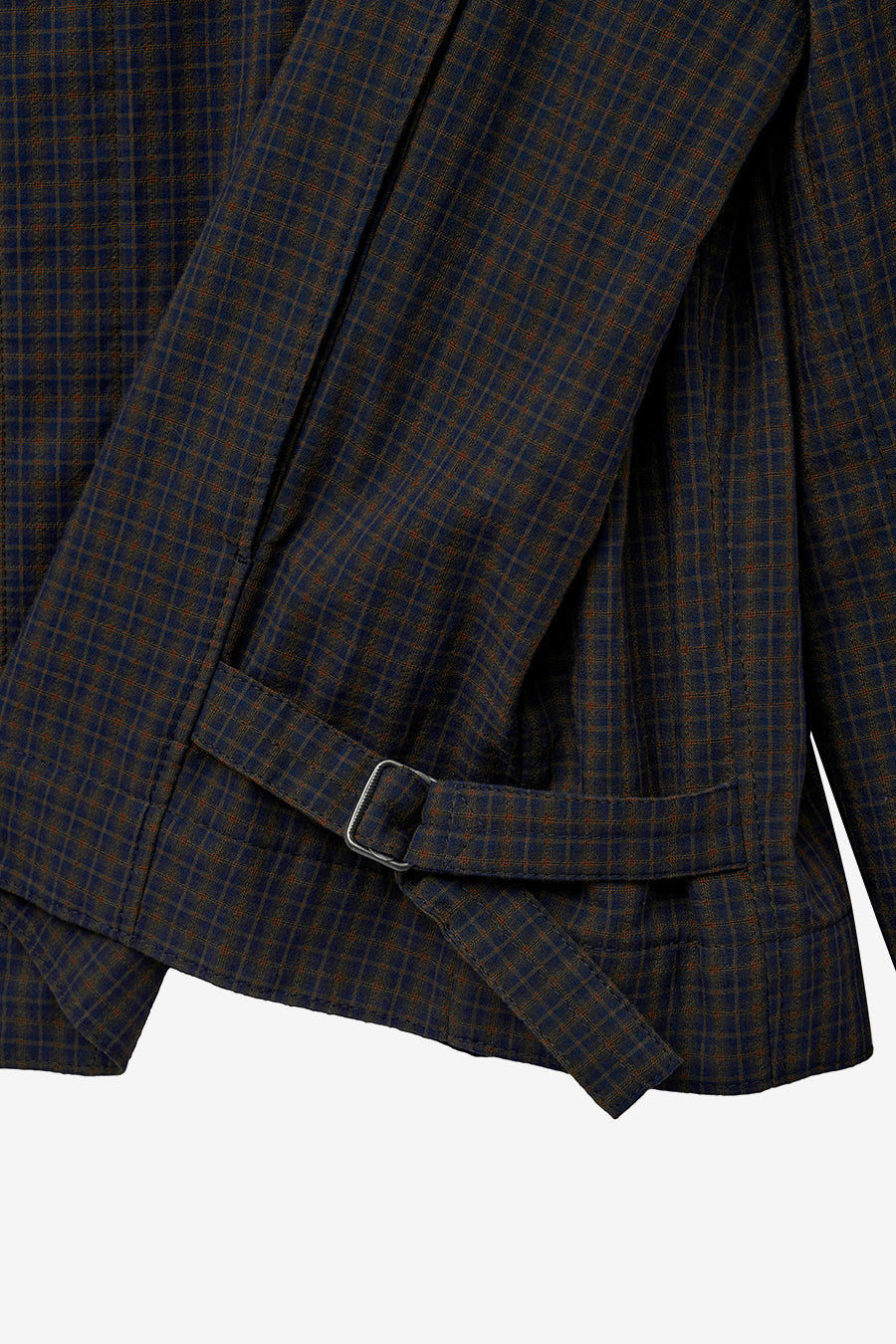 Insilence - Compact Crop Jacket (Brown Check) product image 12 | TRAB K-Fashion Australia