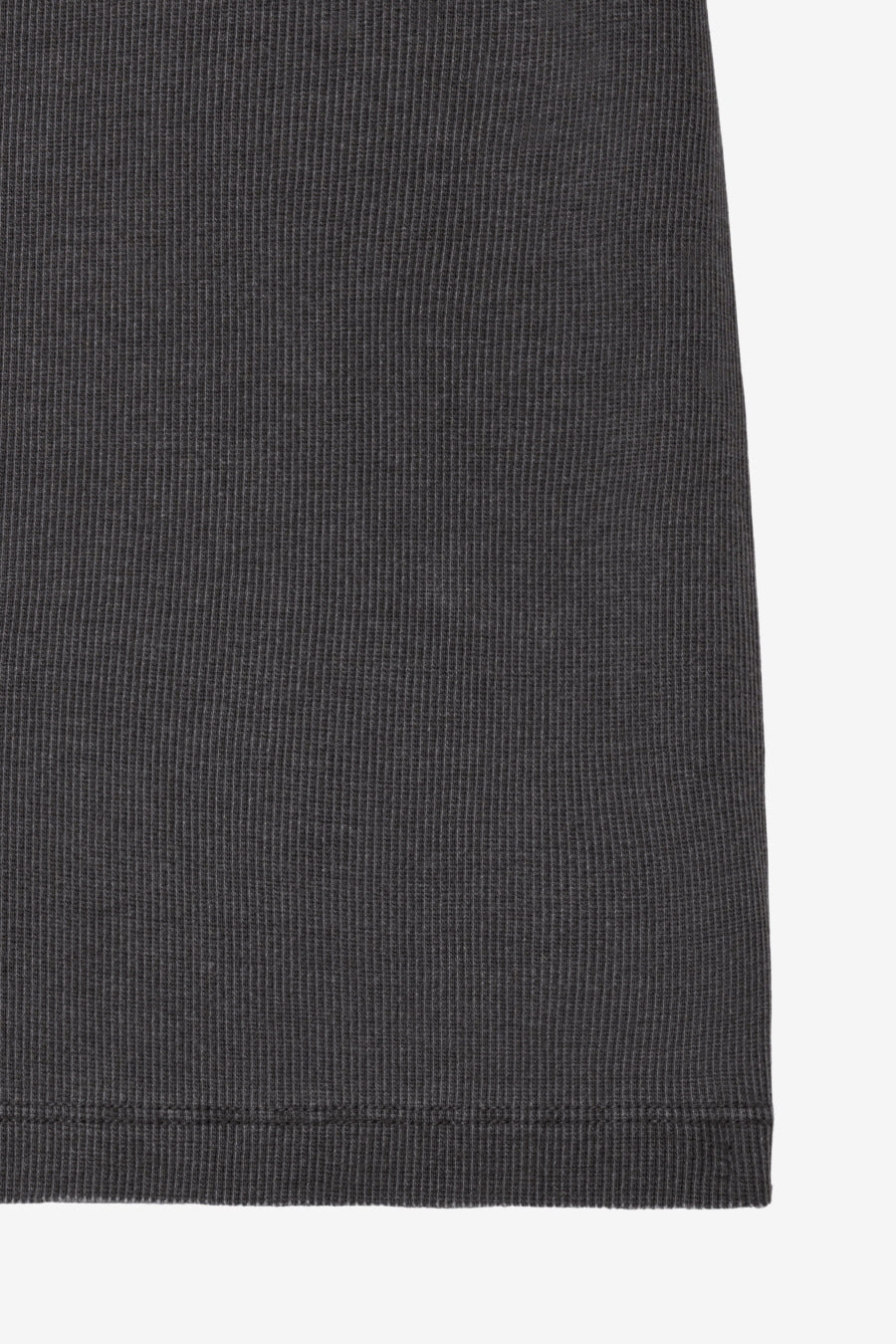 Insilence - Summer Henley Neck T-shirt (Charcoal) product image 12 | TRAB K-Fashion Australia
