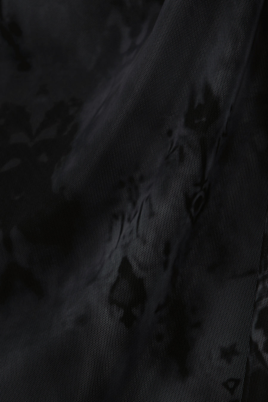 Insilence - Two-way Mesh Graphic Skirt (Black) product image 12 | TRAB K-Fashion Australia