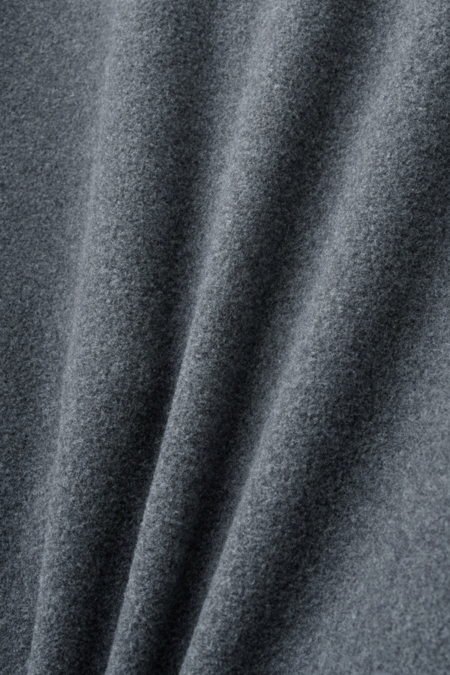Insilence - Fleece Full Zip-Up Jumper (Melange Grey) product image 12 | TRAB K-Fashion Australia