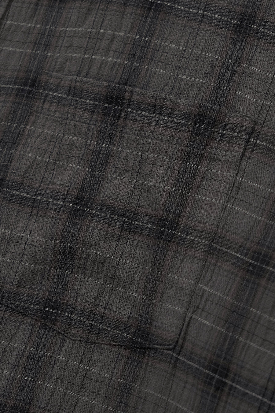 Insilence - Garment Dyed Check Shirt (Brown) product image 12 | TRAB K-Fashion Australia