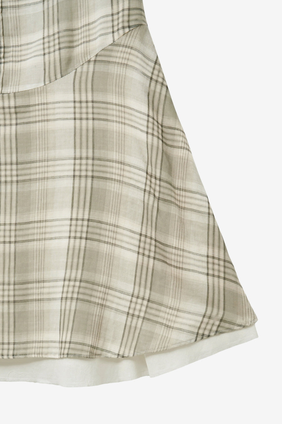 Insilence - Check Mini Dress (Beige) product image 12 | TRAB K-Fashion Australia