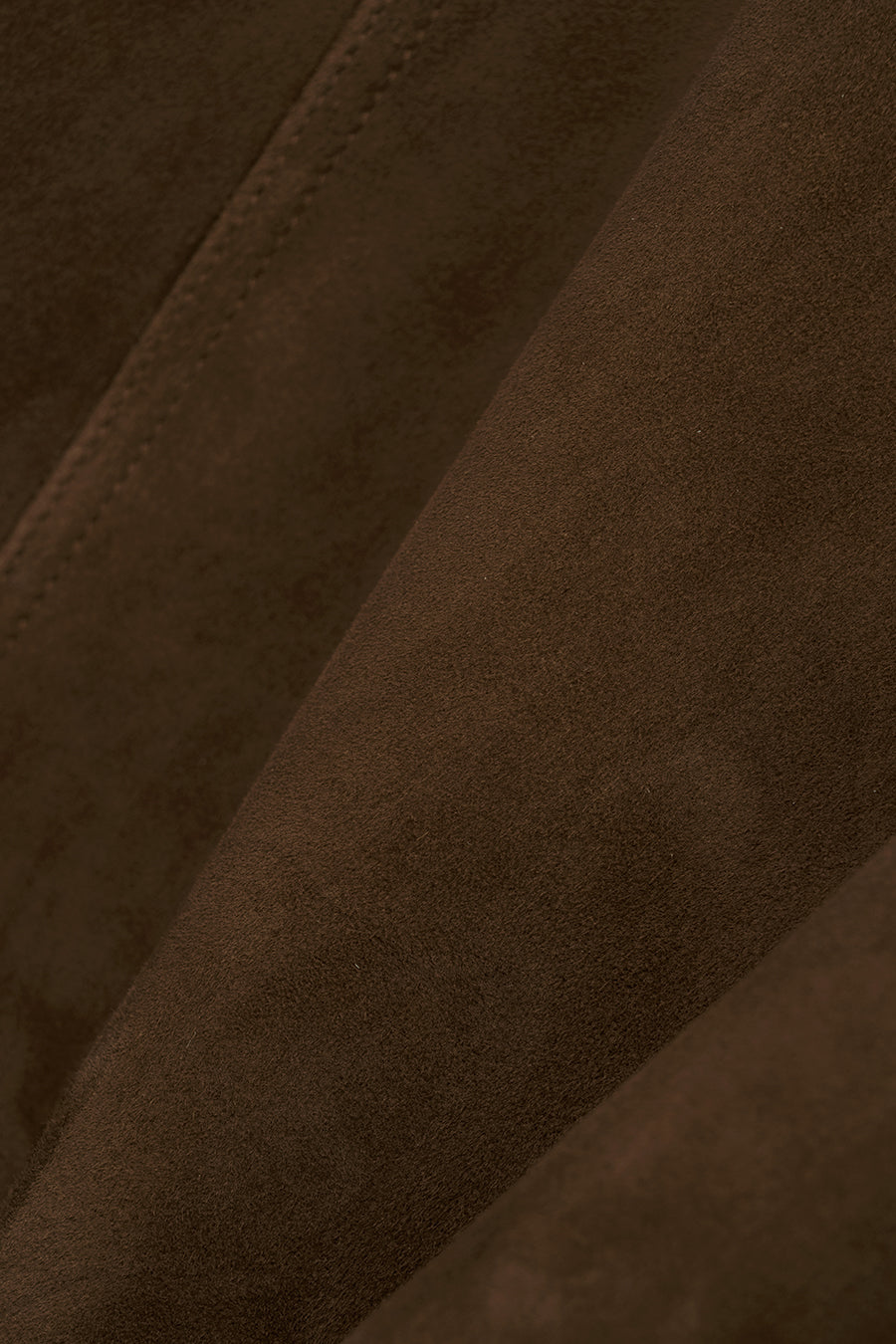 Insilence - Goat Suede Jean Jacket (Dark Brown) product image 14 | TRAB K-Fashion Australia