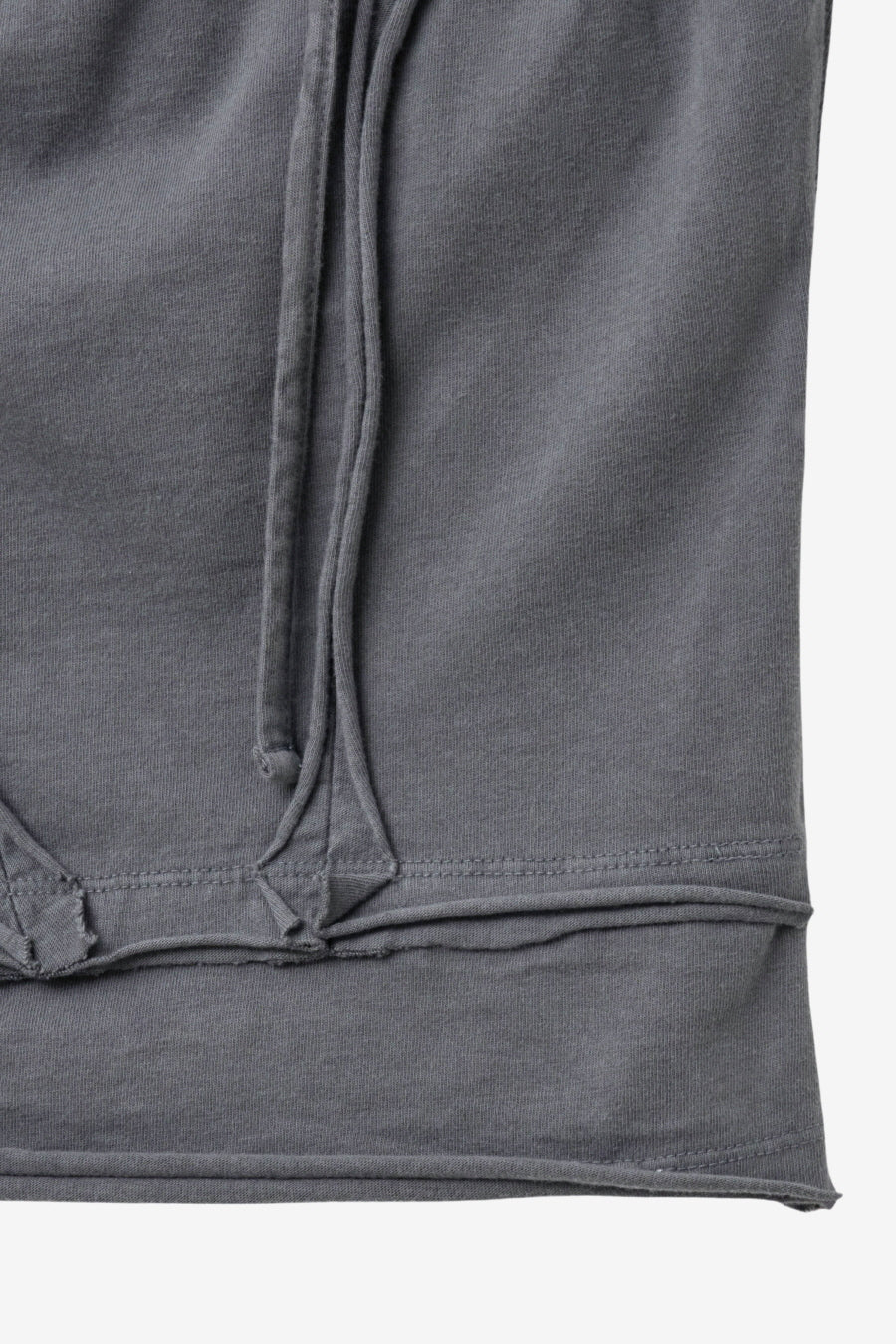 Insilence - Cotton Dyed Cut-Off Sleeveless (Charcoal) product image 12 | TRAB K-Fashion Australia