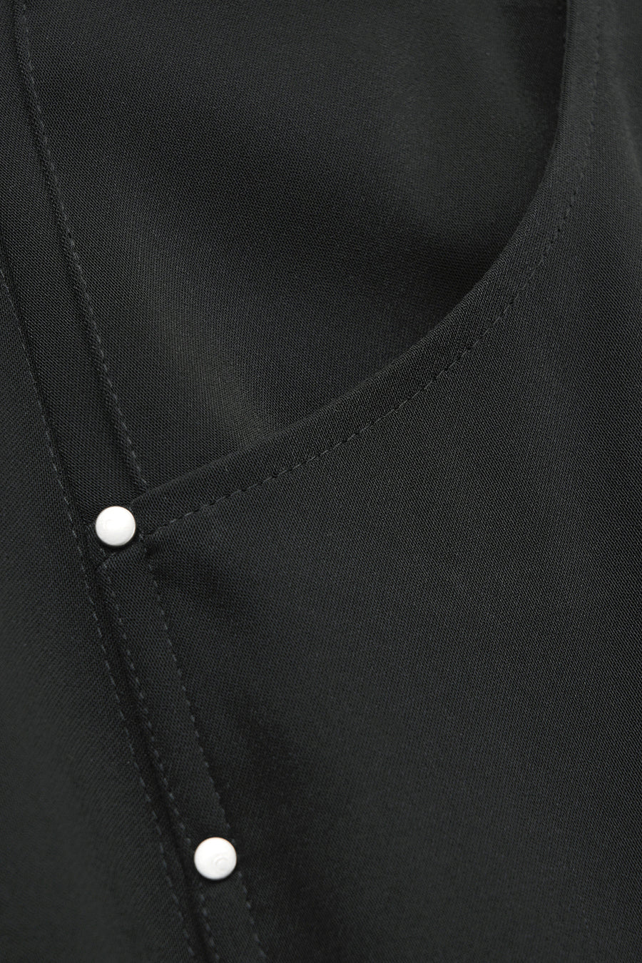 Insilence - Curved Studded Skirt (Black) product image 12 | TRAB K-Fashion Australia