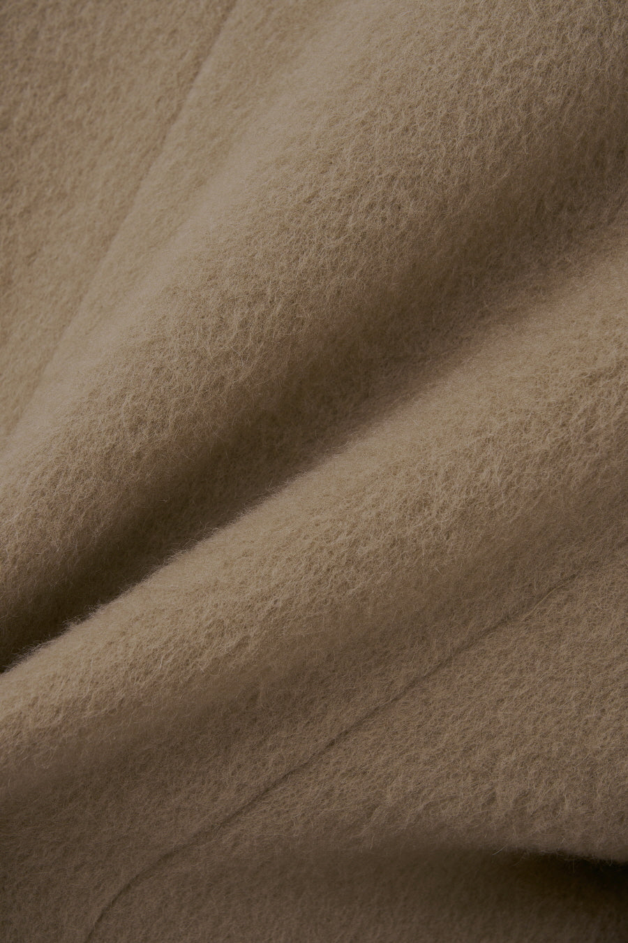Insilence - Shaggy Wool Overfit Winter Jacket (Grey Beige) product image 12 | TRAB K-Fashion Australia