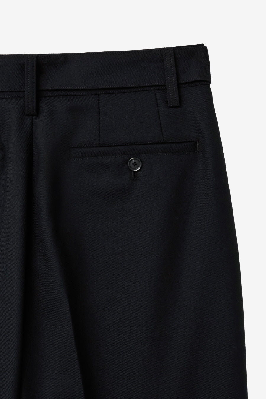 Insilence - Belted Turn-Up Slacks (Black) product image 14 | TRAB K-Fashion Australia