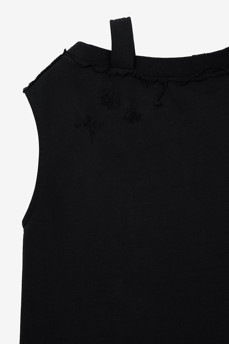 Insilence - Unbalanced Layered Top (Black) product image 12 | TRAB K-Fashion Australia