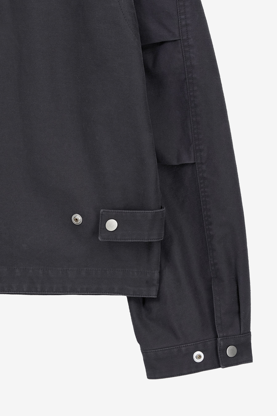 Insilence - Back Satin MK3 Flight Jacket (Anthracite) product image 12 | TRAB K-Fashion Australia