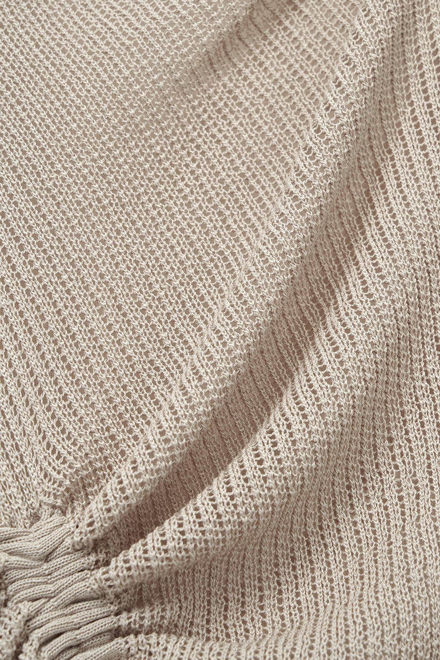 Insilence - Loose Fit Layered Knit (Grey Beige) product image 14 | TRAB K-Fashion Australia