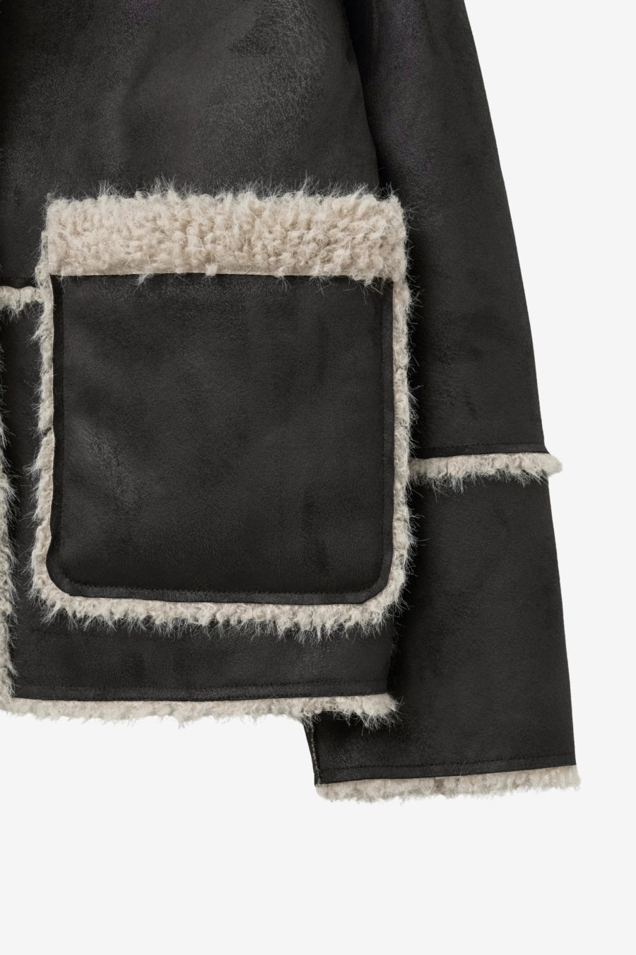 Insilence - Reversible Fur Mustang (Cream Brown) product image 14 | TRAB K-Fashion Australia