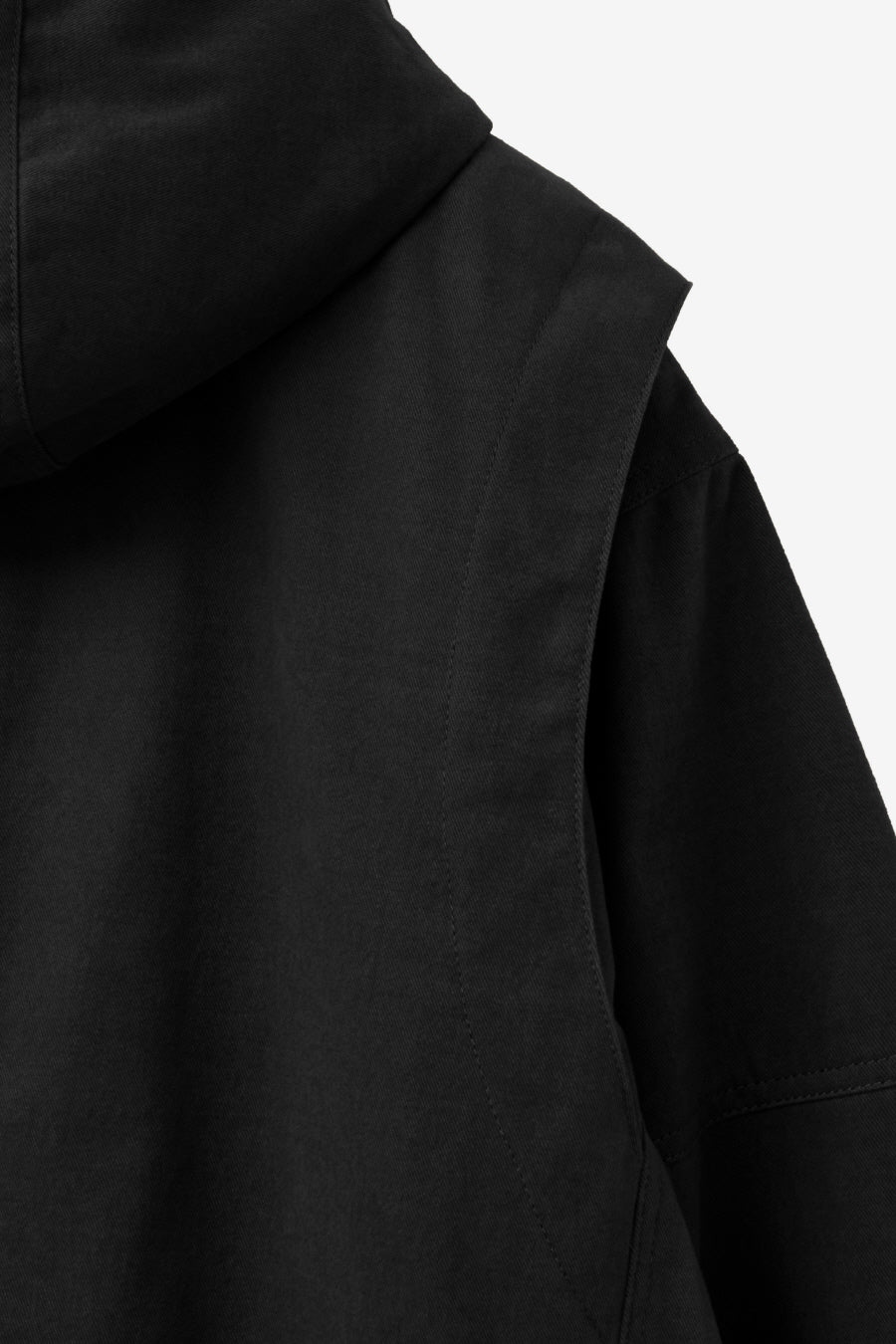 Insilence - Flight Hooded Bomber (Black) product image 12 | TRAB K-Fashion Australia