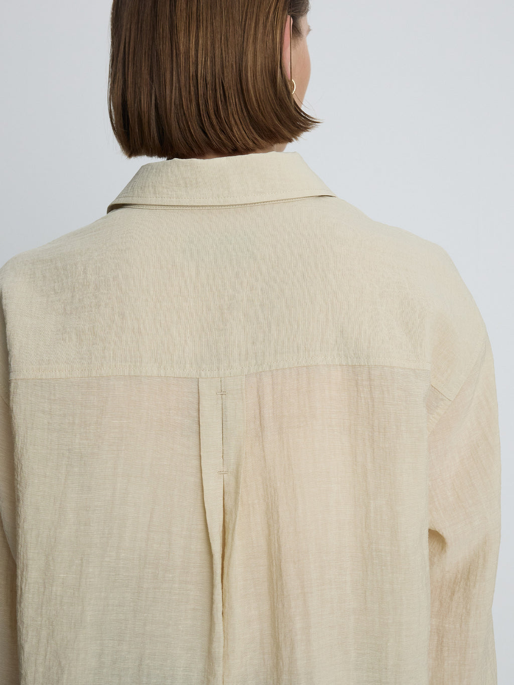 Tonywack - Linen Relaxed Fit Shirt (Beige) product image 8 | TRAB K-Fashion Australia