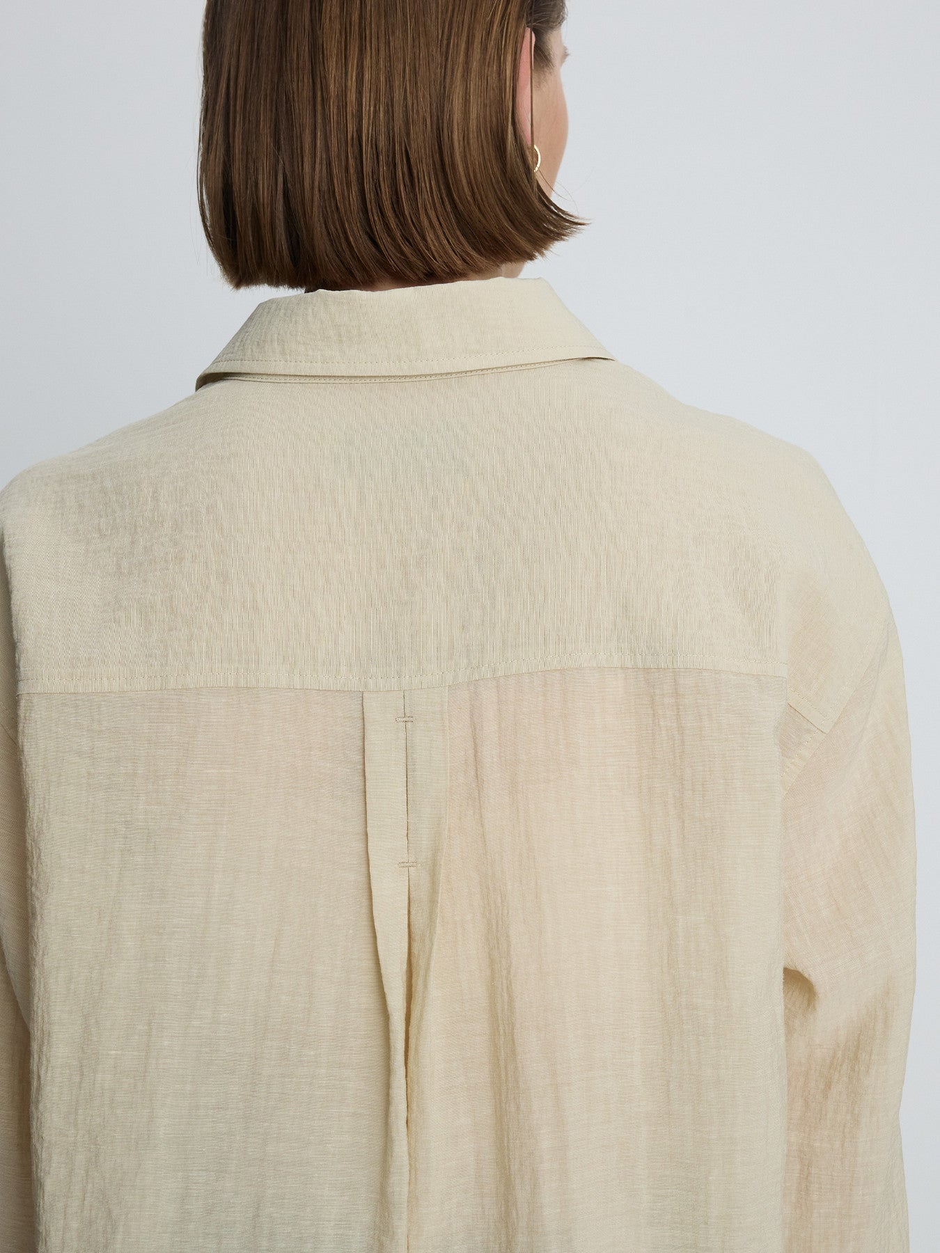 Tonywack - Linen Relaxed Fit Shirt (Beige) product image 8 | TRAB K-Fashion Australia
