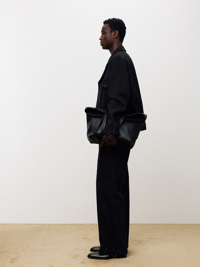 Tonywack - French Work Blouson Jacket (Black) product image 3 | TRAB K-Fashion Australia