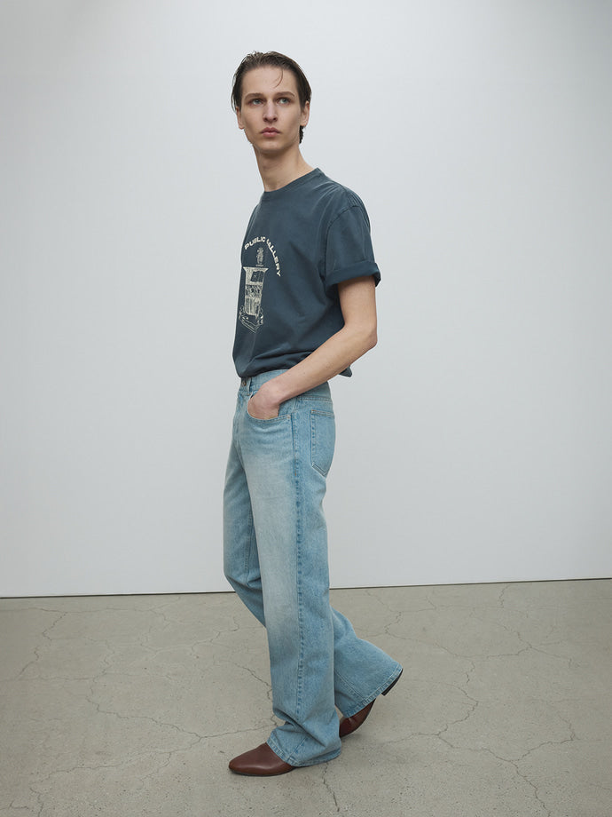 Tonywack - Anti Gallery Garment Dyed T-Shirt (Faded Navy) product image 2 | TRAB K-Fashion Australia