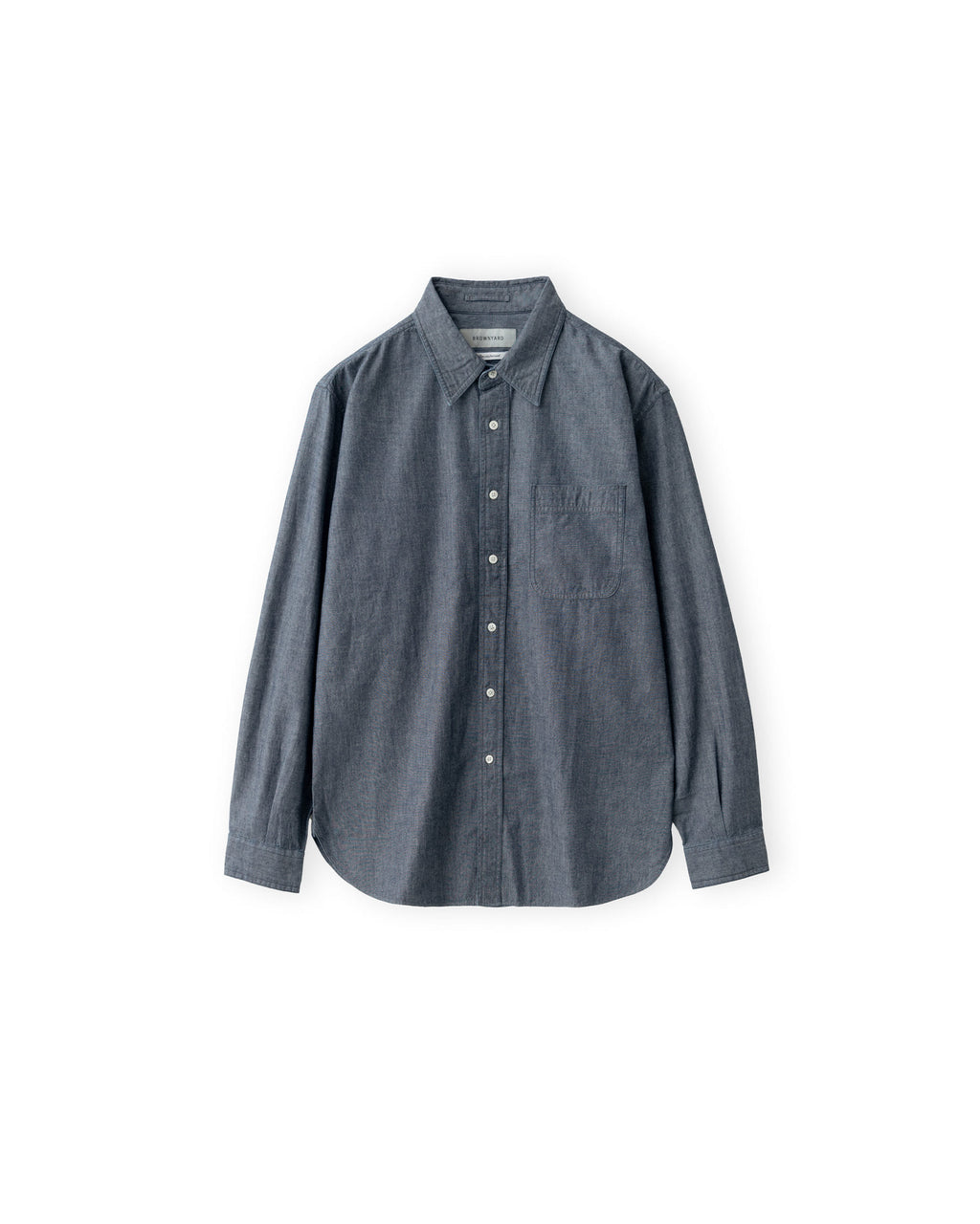 Brownyard - Chambray Shirt (Blue) product image 4 | TRAB K-Fashion Australia