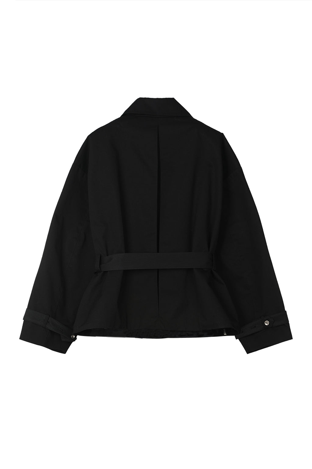 Deinet - Buckle Point Trench Jacket (Black) product image 11 | TRAB K-Fashion Australia