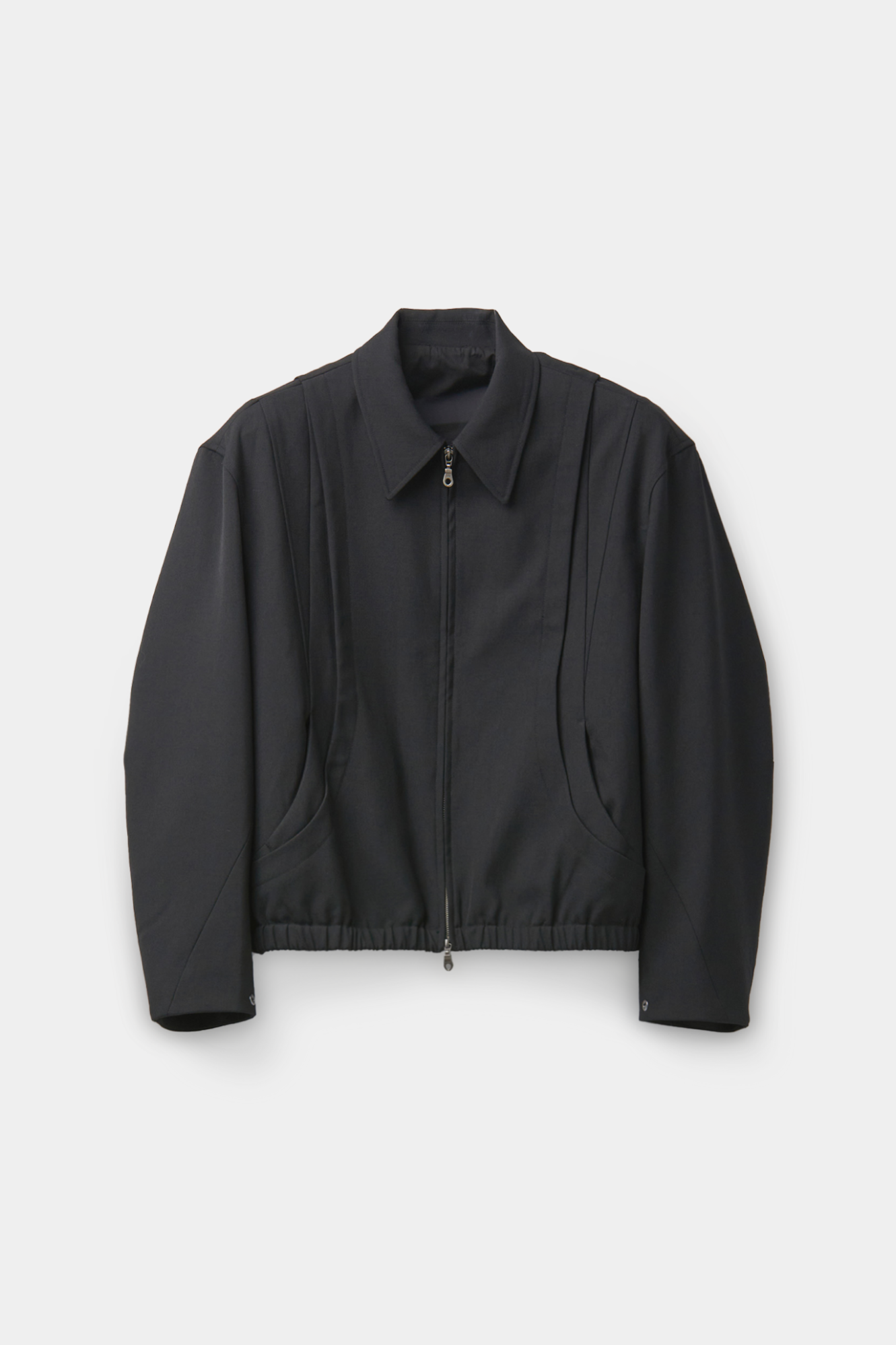 Coor - Wool Blouson Jumper (Black) product image 1 | TRAB K-Fashion Australia